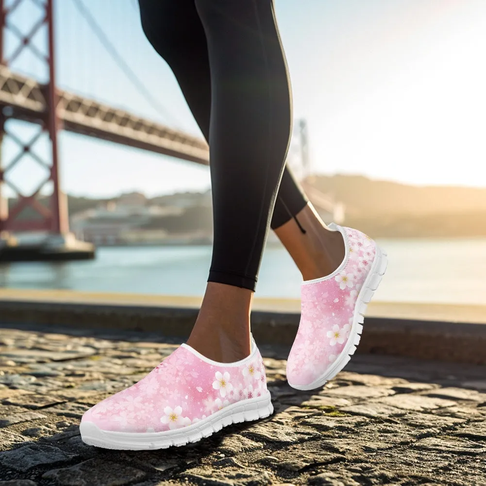 Cherry Blossom Low-Cut Casual Shoes