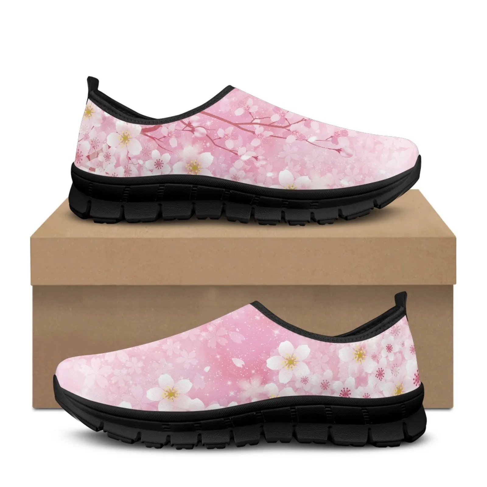 Cherry Blossom Low-Cut Casual Shoes
