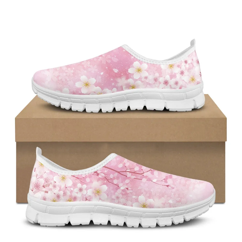 Cherry Blossom Low-Cut Casual Shoes