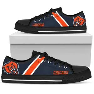 Chicago Bears Women Shoes Casual Canvas Sneakers