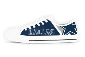 Dallas Cowboys Women Shoes Casual Canvas Sneakers
