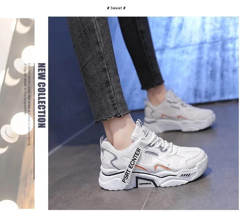 Linda – Lightweight Women's Sneakers with Chunky Platform