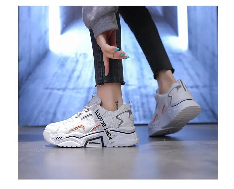 Linda – Lightweight Women's Sneakers with Chunky Platform