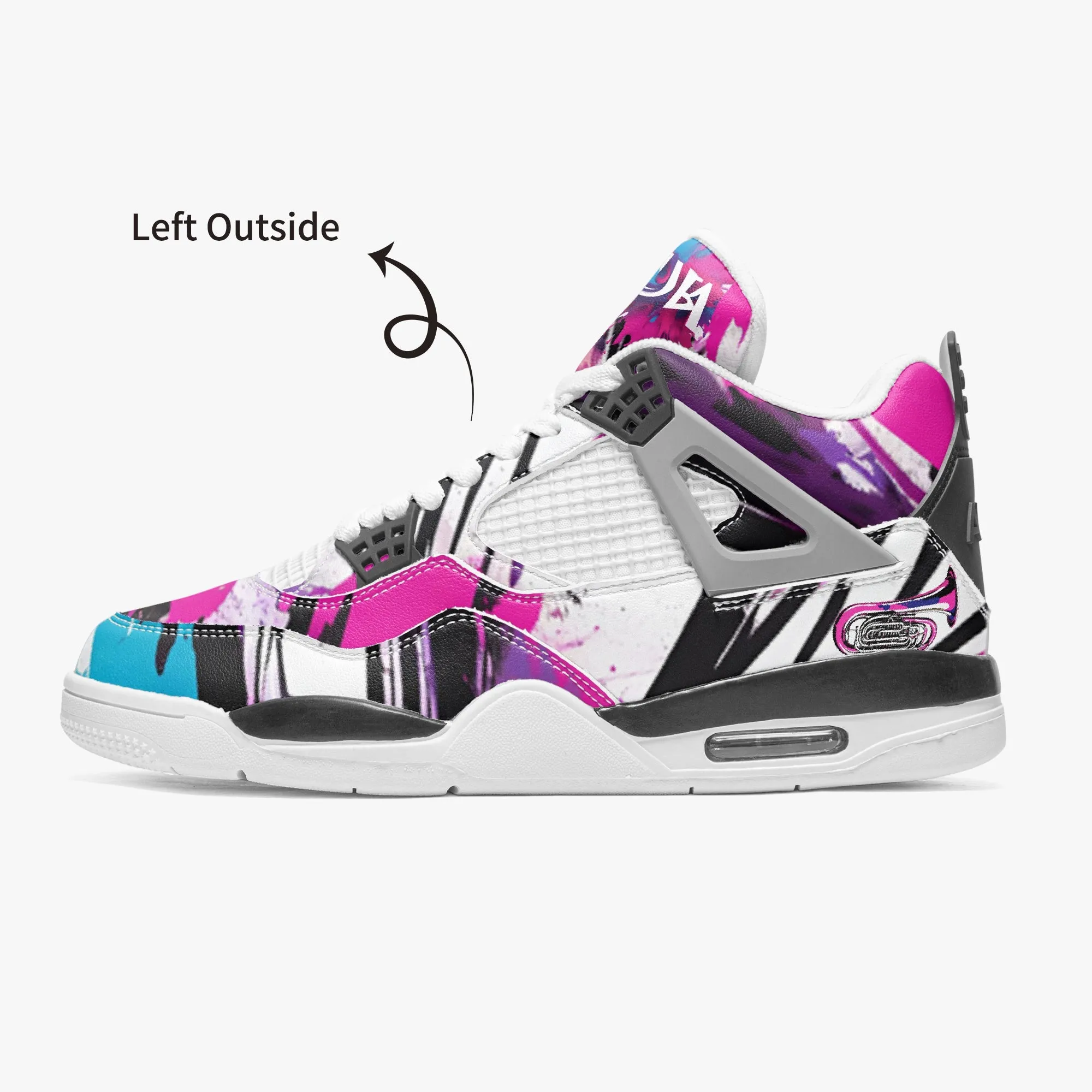 "Tuba" Band Basketball Sneakers