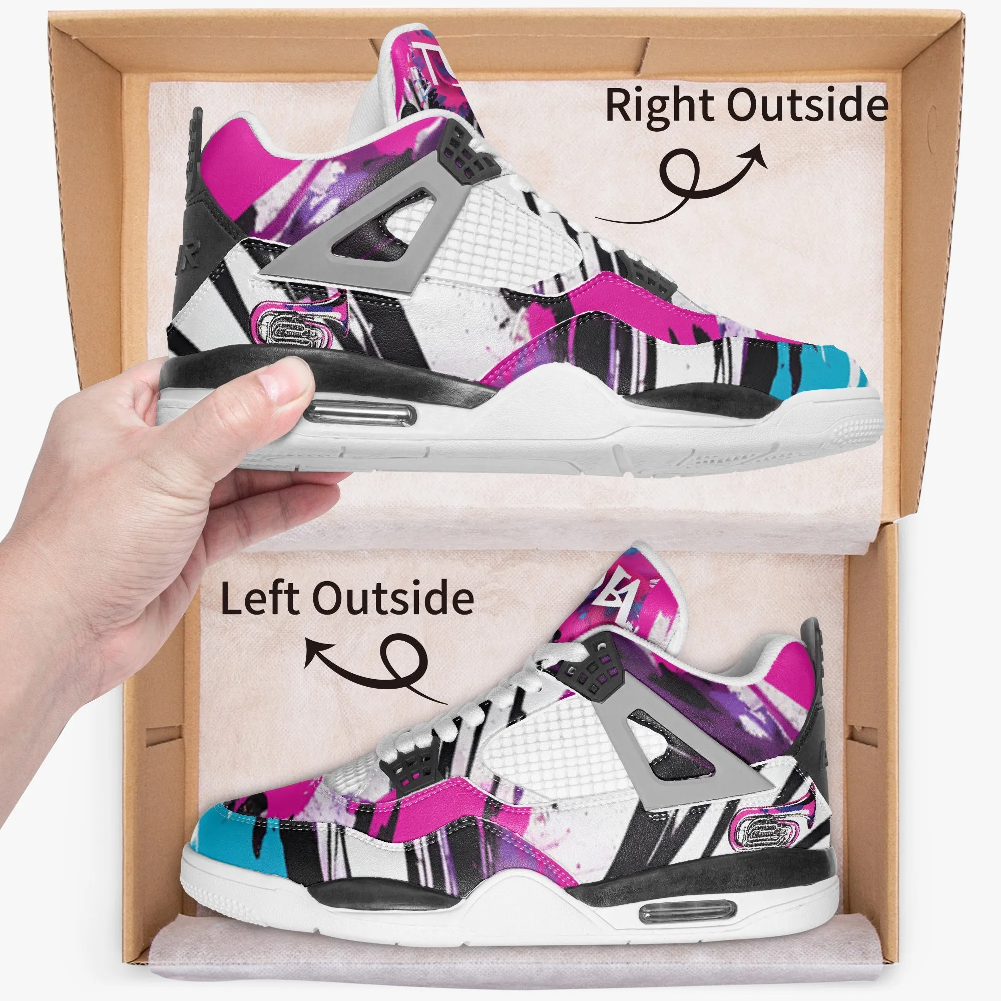 "Tuba" Band Basketball Sneakers