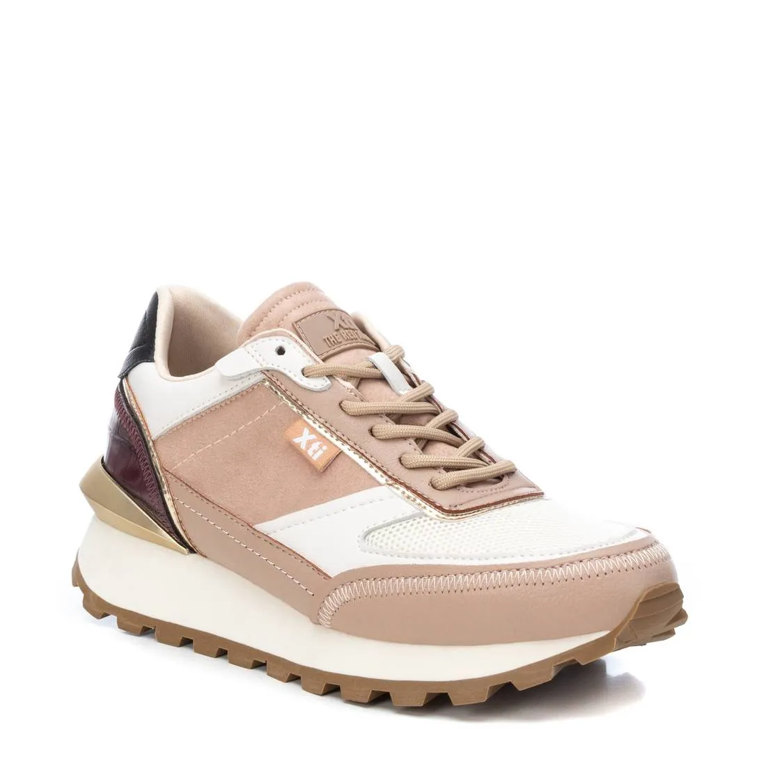 Women's Suede Lace-Up Sneakers By XTI 140314